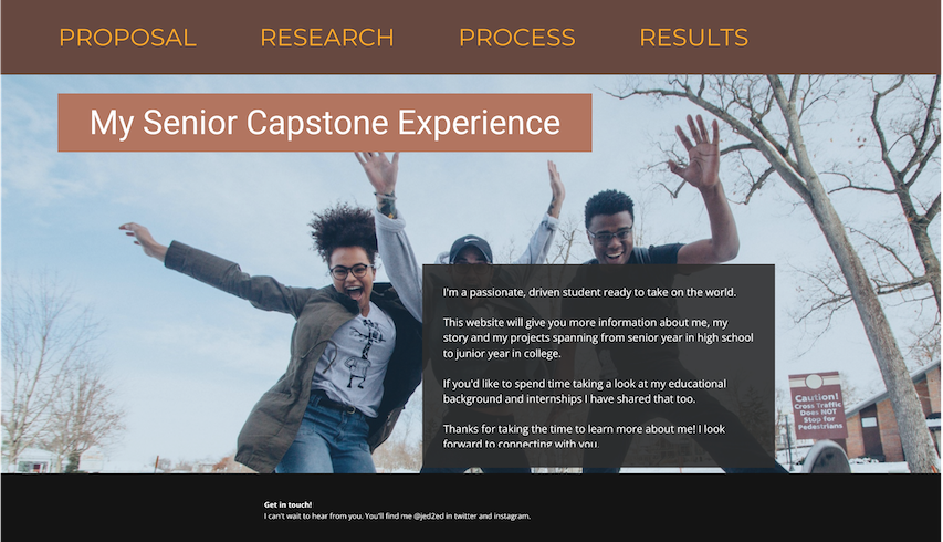 Students works for a project-based assessment Students works for a project-based assessment